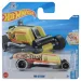 Hot Wheels: Mo-Stash coche pequeño amarillo 1/64 - Mattel