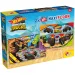 imagen de Hot Wheels Monster trucks 2 x 60 piezas maxi puzzle de suelo 50x35cm - Lisciani 1