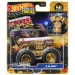 Hot Wheels Monster Trucks: 5 Alarm coche campeón con trofeo 1/64 - Mattel