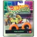Hot Wheels Monster Trucks: Bone Shaker, coche de juguete que brilla en la oscuridad 1/64 - Mattel