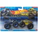 Hot Wheels Monster Trucks: El paquete de 2 coches 909 vs Pure Muscle 1/64 - Mattel
