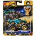 Hot Wheels Monster Trucks: Mega-Wrex coche de campeón con trofeo 1/64 - Mattel