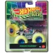 Hot Wheels Monster Trucks: Podium Crasher cochecito que brilla en la oscuridad 1/64 – Mattel