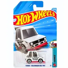 Hot Wheels: Tooned Volkswagen Golf MK1 cochecito 1/64 - Mattel