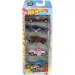 Hot Wheels: Vamos a Correr 2 set de 5 coches en miniatura 1/64 - Mattel