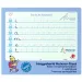 ICO: Erizo Cuaderno de Práctica de Escritura Meixner con Letras Preescritas para 1er Grado con Espaciado de 7mm