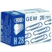 ICO: H28 Clips de papel 28mm 100ud