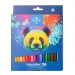 ICO: Koh-I-Noor 3145 Lápiz de colores hexagonal en caja con oso de 36 piezas