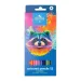 ICO: Koh-I-Noor 3552 Lápiz de colores hexagonal con diseño de mapache en caja de 12 unidades