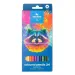 ICO: Koh-I-Noor 3554 Lápiz de colores hexagonal con caja de mapache de 24 piezas