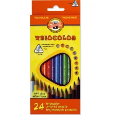 Ico: Koh-I-Noor Triocolor set de lápices de colores de 24 piezas