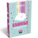 ICO: Lizzysuli Lollipop Rainbow caja de cuadernos A/5 con goma