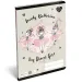 ICO: Lizzysuli Tiny Dancer Ballerina cuaderno de líneas de 1er grado A/5 14-32