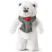 Icy Teddy oso de peluche blanco 38cm - Lumpin