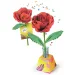 imagen de ¡Idea! Set mini de creación de flores rosa - Clementoni 2