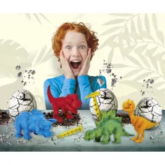 imagen de I'm Genius Dinosaur World colección de sorpresas dinosaurios en huevo - Lisciani 2