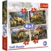 imagen de Interesantes dinosaurios 4 en 1 puzzle - Trefl 1