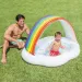 imagen de Intex: Nube de arcoíris piscina inflable para bebés 142x119x84cm 2