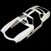 imagen de Italeri 1/16 Mercedes-Benz 300SL Gullwing modelo de coche 3