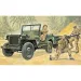 imagen de Italeri 1/35 Willys MB jeep militar con remolque modelo 7