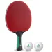 imagen de Joola Rosskopf Smash paleta de ping pong con 2 bolas - Spartan 1