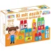 ¡Juega y aprende!: ¿Quién come qué? Juego de construcción educativo - D-Toys
