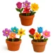 imagen de Juego creativo de flores con arcilla que se seca al aire en varias versiones 1ud 3
