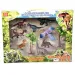 Juego de 8 piezas de dinosaurios con accesorios