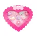 imagen de Juego de anillos en caja en forma de corazón de 8 piezas en varias versiones 3