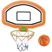 imagen de Juego de baloncesto con aro y balón 2
