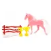 imagen de Juego de caballos de poni con trofeos y accesorios en varias versiones 1ud 2