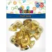 Juego de campanas doradas 20mm 18pcs