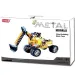 Juego de construcción de máquina de trabajo de metal 256 piezas
