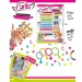 Juego de creación de pulseras con cuentas de colores y accesorios