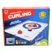 Juego de curling de mesa con pista