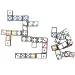imagen de Juego de dominó colores y números 2