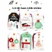 imagen de Juego de etiquetas de regalo navideñas de 24 piezas en varias versiones 3