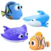 Juego de figuras de animales marinos 4 piezas