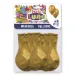 Juego de globos de fiesta dorados de 8 unidades