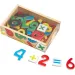 imagen de Juego de habilidades con números de madera magnéticos en caja de almacenamiento - Melissa & Doug 4