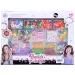 Juego de joyería con cuentas de colores y bloques de letras