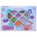 Juego de hacer joyas en un contenedor en forma de corazón