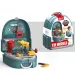 Juego de herramientas de maestro de bricolaje en mochila portátil de 21 piezas