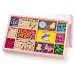 imagen de Juego de joyería de madera con letras - Woodyland 1