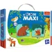 imagen de Juego de memoria Maxi de animales 24 piezas - Trefl 1