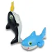 imagen de Juego de pesca magnético con tiburones de cuerda 2 tiburones 4