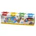 Juego de plastilina Doughy en tarro 4x110g - Carioca