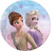 Juego de platos de papel de 8 piezas de Frozen 2 de 20 cm