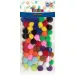 Juego de pompones de colores 15mm 60ud