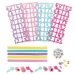 imagen de Juego de pulseras Fashion Star con letras y accesorios 2